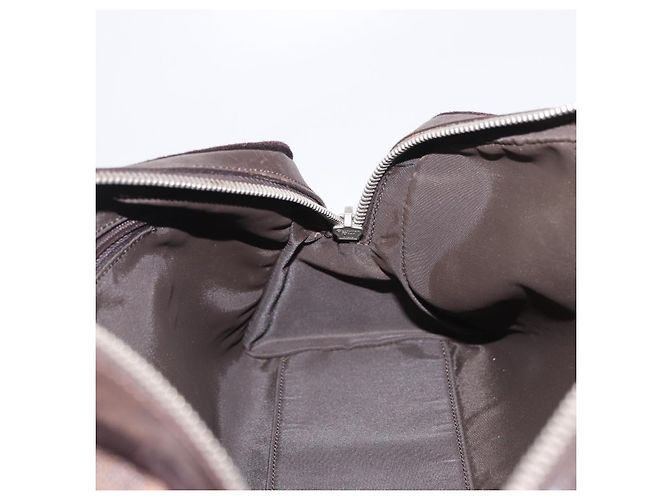 Borsa a mano Christian Dior Trotter Canvas Romantic PVC Brown Silver Auth ka5838V Marrone Argento - vista 18