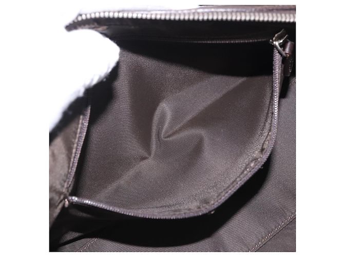 Borsa a mano Christian Dior Trotter Canvas Romantic PVC Brown Silver Auth ka5838V Marrone Argento - vista 21