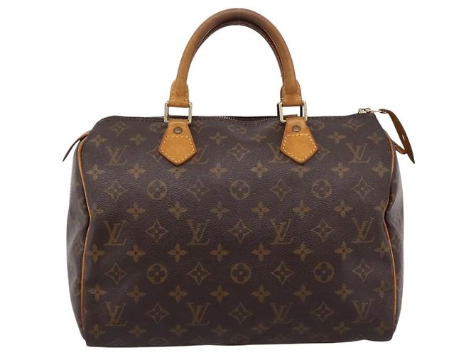 LOUIS VUITTON Monogram Speedy 30 Borsa a mano M41526 LV Auth 197604 Monogramma - vista 13