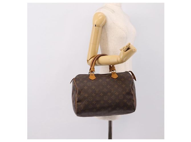 LOUIS VUITTON Monogram Speedy 30 Borsa a mano M41526 LV Auth 197604 Monogramma - vista 20