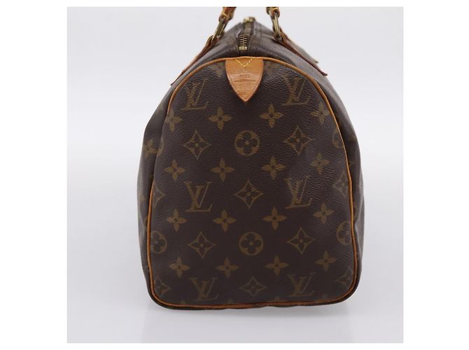 LOUIS VUITTON Monogram Speedy 30 Borsa a mano M41526 LV Auth 197604 Monogramma - vista 3
