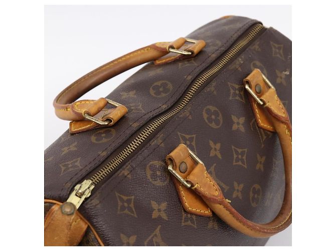 LOUIS VUITTON Monogram Speedy 30 Borsa a mano M41526 LV Auth 197604 Monogramma - vista 6