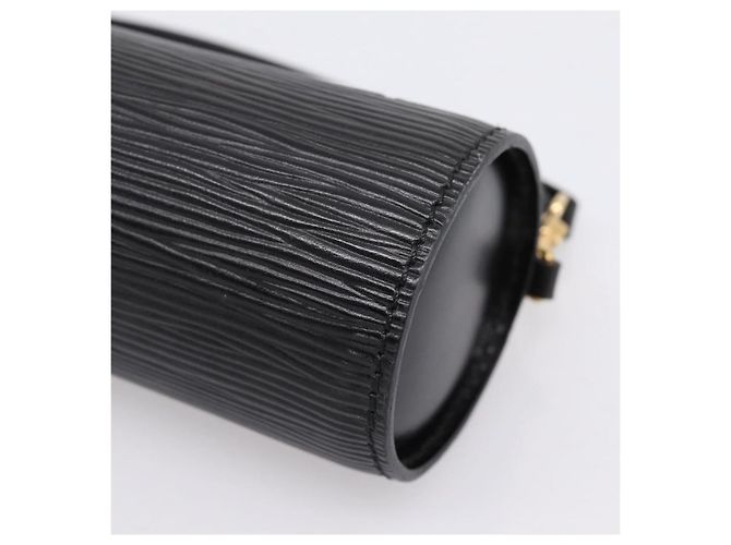 Pouch LOUIS VUITTON Epi Soufflot Nero LV Auth BA15354 - vista 14