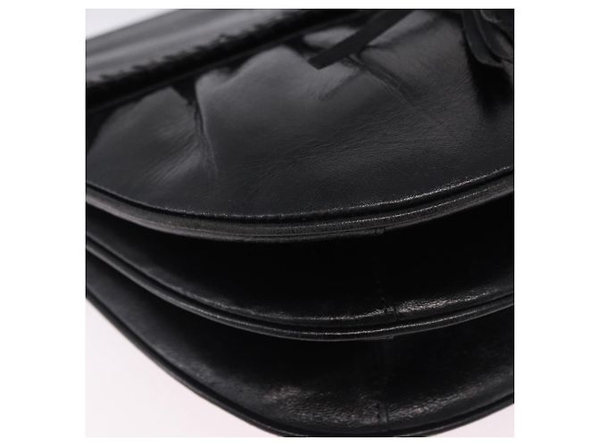 Borsa a tracolla SAINT LAURENT in pelle nera Auth 197730 Nero - vista 10