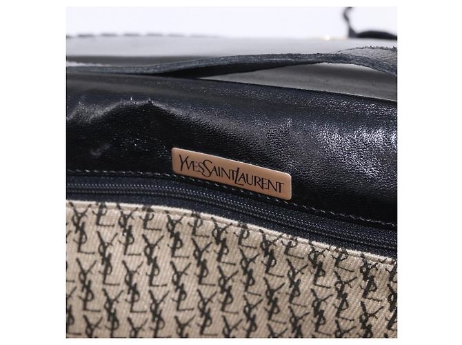 Borsa a tracolla SAINT LAURENT in pelle nera Auth 197730 Nero - vista 17