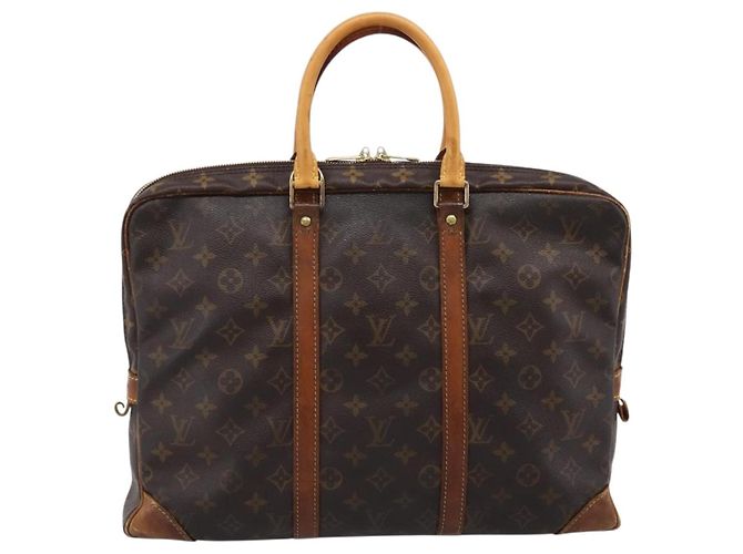 LOUIS VUITTON Monogram Porte Documents Voyage Business Bag M53361 LV Auth 196970 Monogramma - vista 2