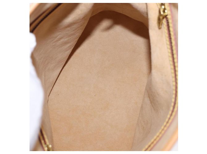 LOUIS VUITTON Borsa a tracolla Bucket PM in pelle Nomad Beige M85001 LV Auth ka5828V - vista 11