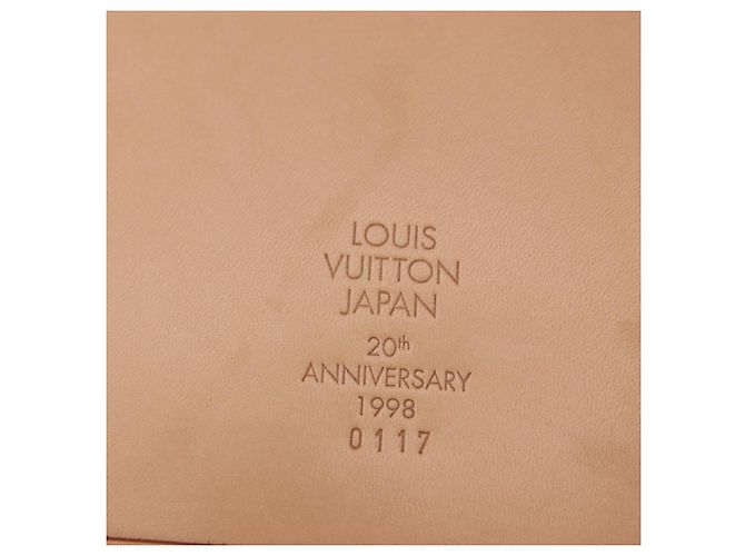LOUIS VUITTON Borsa a tracolla Bucket PM in pelle Nomad Beige M85001 LV Auth ka5828V - vista 17