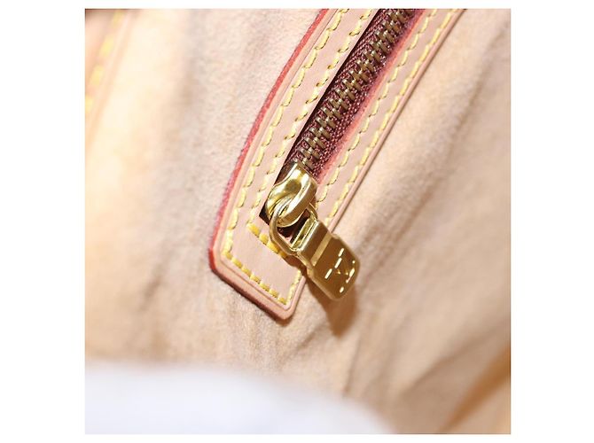 LOUIS VUITTON Borsa a tracolla Bucket PM in pelle Nomad Beige M85001 LV Auth ka5828V - vista 21