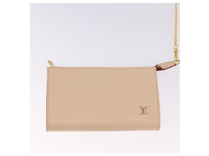 LOUIS VUITTON Borsa a tracolla Bucket PM in pelle Nomad Beige M85001 LV Auth ka5828V - vista 25