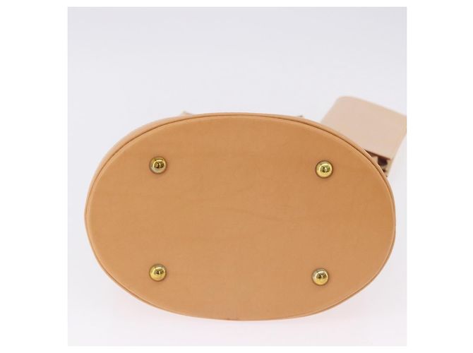 LOUIS VUITTON Borsa a tracolla Bucket PM in pelle Nomad Beige M85001 LV Auth ka5828V - vista 6
