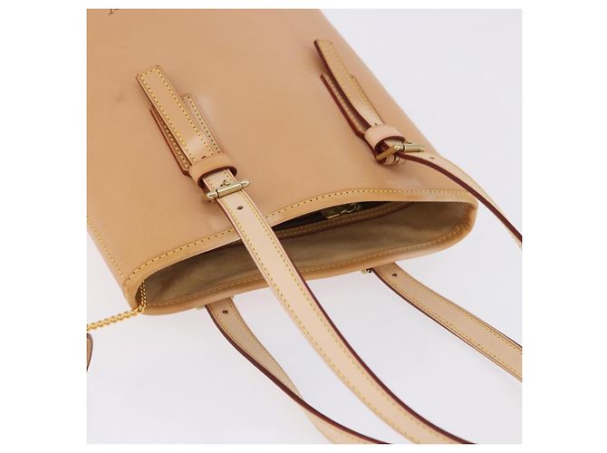 LOUIS VUITTON Borsa a tracolla Bucket PM in pelle Nomad Beige M85001 LV Auth ka5828V - vista 7