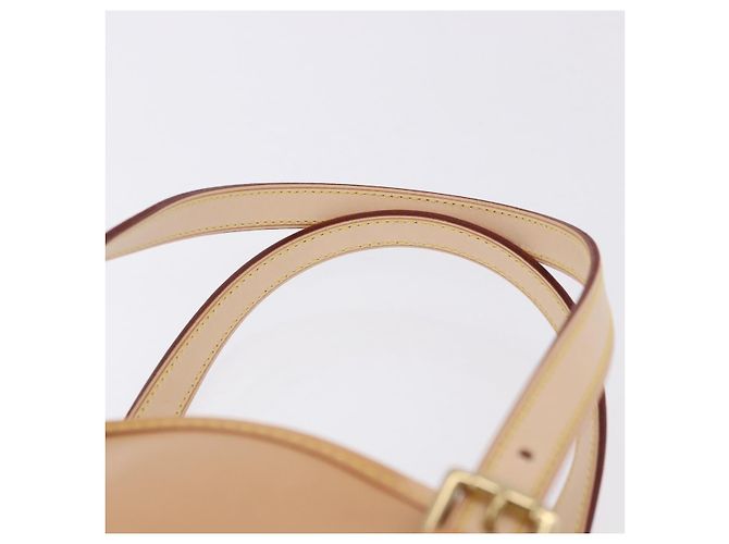 LOUIS VUITTON Borsa a tracolla Bucket PM in pelle Nomad Beige M85001 LV Auth ka5828V - vista 9