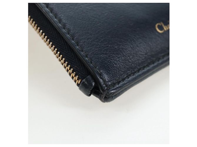 Borsa Christian Dior Trotter Canvas 30 Montaigne Diorissimo Navy Gold Auth 197573M D'oro Blu navy - vista 13