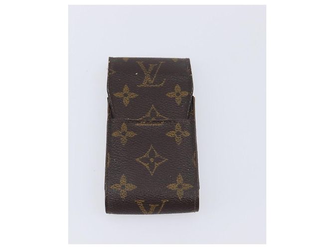 LOUIS VUITTON Monogram Etui Cigarette Case 2 Set LV Auth BA13879 Monograma - vista 2