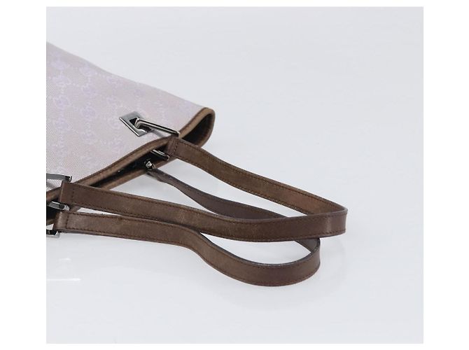 Borsa Tote GUCCI GG Canvas Lavende Silver 31244 Auth 200244 Argento Lavanda - vista 7