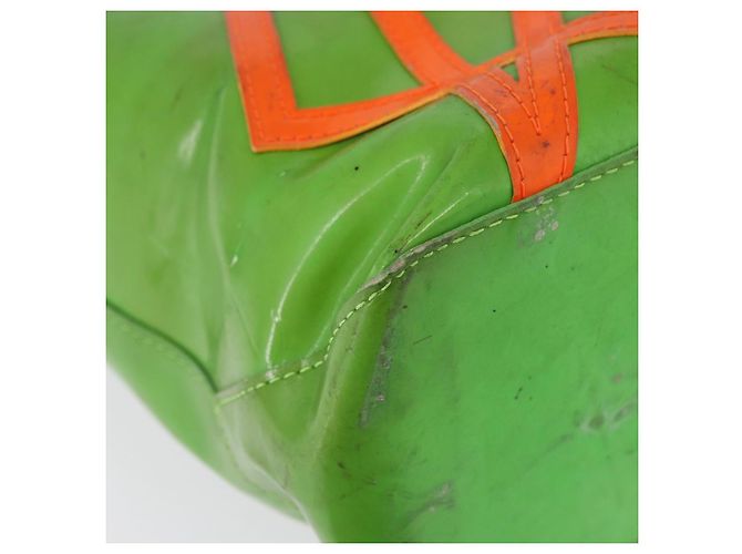 LOUIS VUITTON Monogram Vernis Fluo Reade MM Hand Bag Veil M91901 LV Auth 200640 - vista 15
