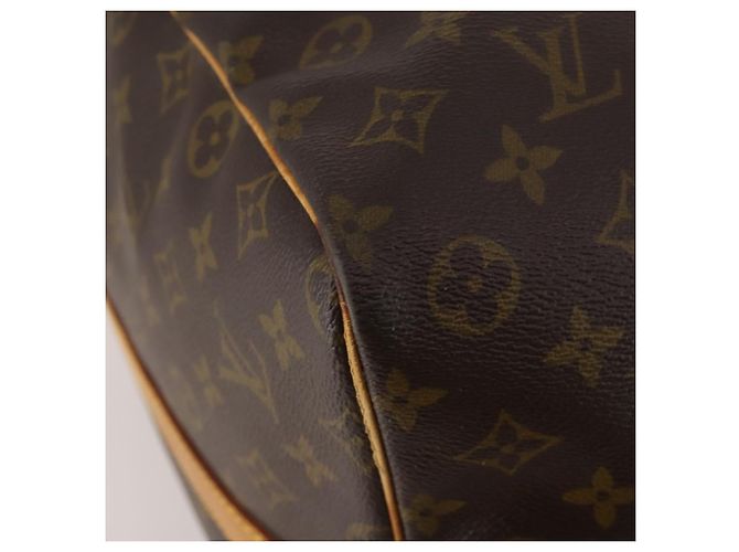 LOUIS VUITTON Monogram Keepall Bandouliere 60 Boston Bag M41412 LV Auth 199628 Monogramma - vista 16