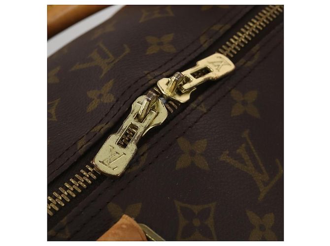 LOUIS VUITTON Monogram Keepall Bandouliere 60 Boston Bag M41412 LV Auth 199628 Monogramma - vista 21