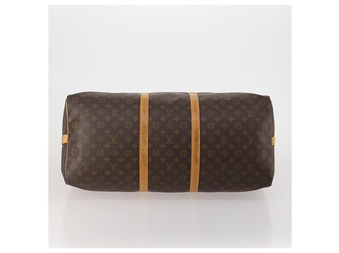 LOUIS VUITTON Monogram Keepall Bandouliere 60 Boston Bag M41412 LV Auth 199628 Monogramma - vista 5