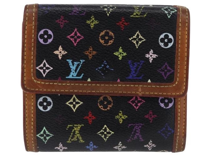 LOUIS VUITTON Multicolor Porte Monnaie Bier Cartes Crdit M92984 Auth 198561 Nero - vista 2