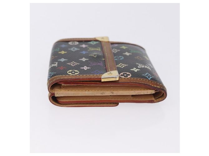 LOUIS VUITTON Multicolor Porte Monnaie Bier Cartes Crdit M92984 Auth 198561 Nero - vista 4