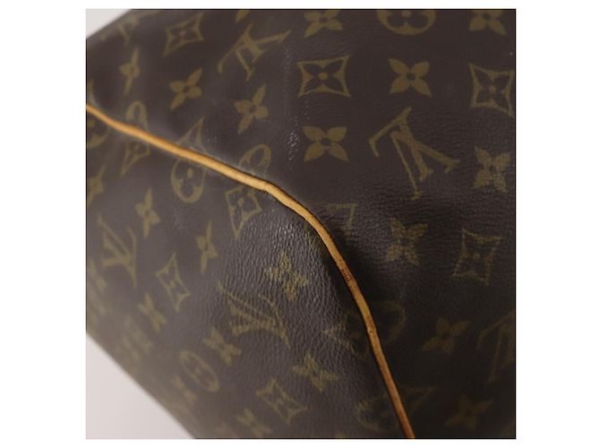 LOUIS VUITTON Monogram Keepall 55 Boston Bag M41424 LV Auth 196101 Monogramma - vista 13