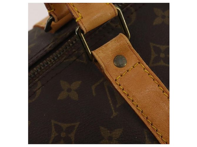 LOUIS VUITTON Monogram Keepall 55 Boston Bag M41424 LV Auth 196101 Monogramma - vista 14