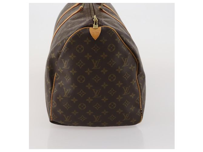 LOUIS VUITTON Monogram Keepall 55 Boston Bag M41424 LV Auth 196101 Monogramma - vista 5
