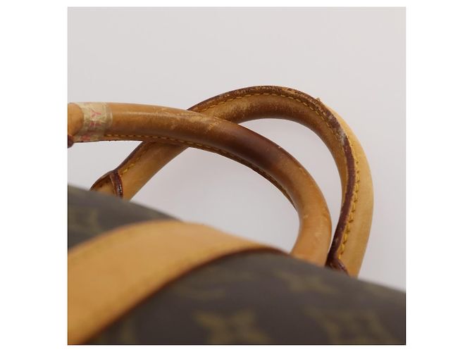 LOUIS VUITTON Monogram Keepall 55 Boston Bag M41424 LV Auth 196101 Monogramma - vista 8