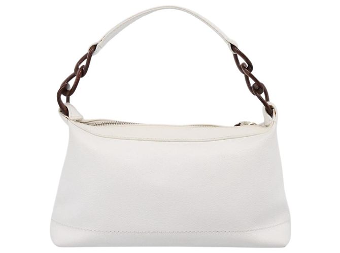 Bolsa de ombro CHANEL COCO Mark Chain em couro caviar com CC ouro branco Auth yk20859V Dourado - vista 3