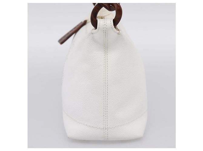 Bolsa de ombro CHANEL COCO Mark Chain em couro caviar com CC ouro branco Auth yk20859V Dourado - vista 5