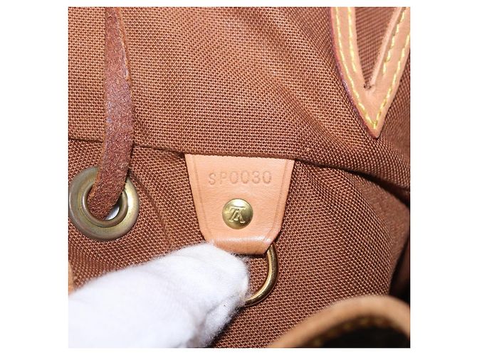 Zaino LOUIS VUITTON Monogram Montsouris MM M51136 LV Auth 196437A Monogramma - vista 12