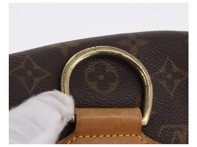 Zaino LOUIS VUITTON Monogram Montsouris MM M51136 LV Auth 196437A Monogramma - vista 14