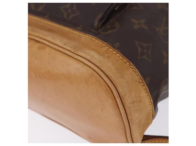 Zaino LOUIS VUITTON Monogram Montsouris MM M51136 LV Auth 196437A Monogramma - vista 16