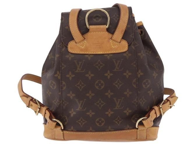 Zaino LOUIS VUITTON Monogram Montsouris MM M51136 LV Auth 196437A Monogramma - vista 2