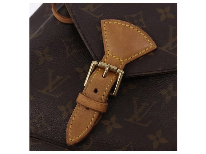 Zaino LOUIS VUITTON Monogram Montsouris MM M51136 LV Auth 196437A Monogramma - vista 20
