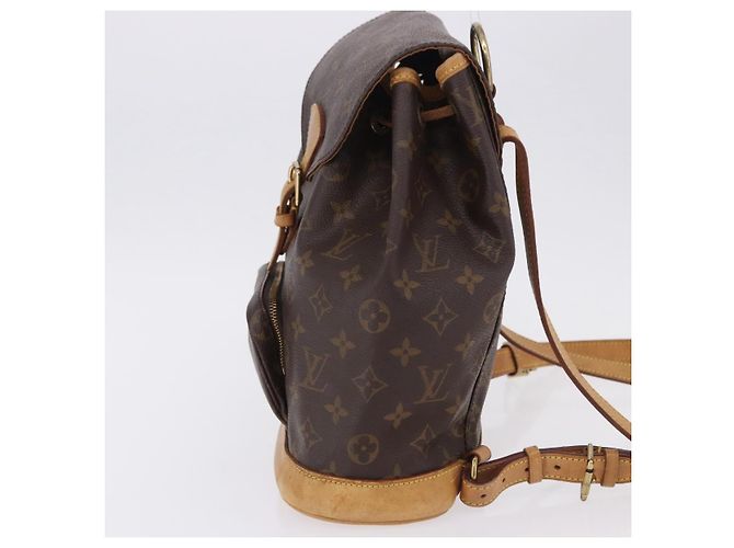Zaino LOUIS VUITTON Monogram Montsouris MM M51136 LV Auth 196437A Monogramma - vista 3