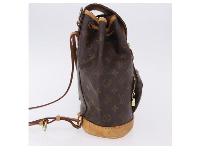 Zaino LOUIS VUITTON Monogram Montsouris MM M51136 LV Auth 196437A Monogramma - vista 5