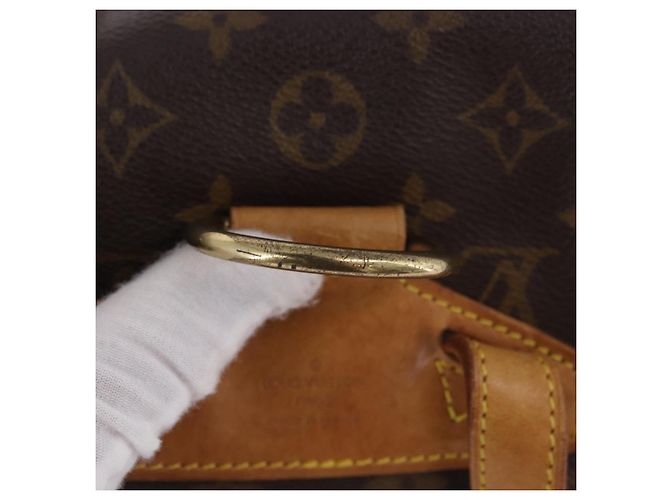 Zaino LOUIS VUITTON Monogram Montsouris MM M51136 LV Auth 196437A Monogramma - vista 8