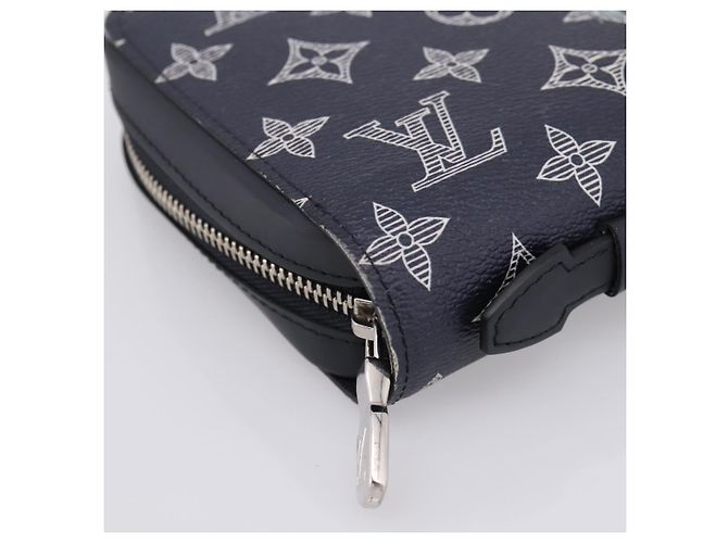 LOUIS VUITTON Monogram savanna Zippy XL Long Wallet Navy M66624 Auth yk20717SAM Blu navy - vista 15