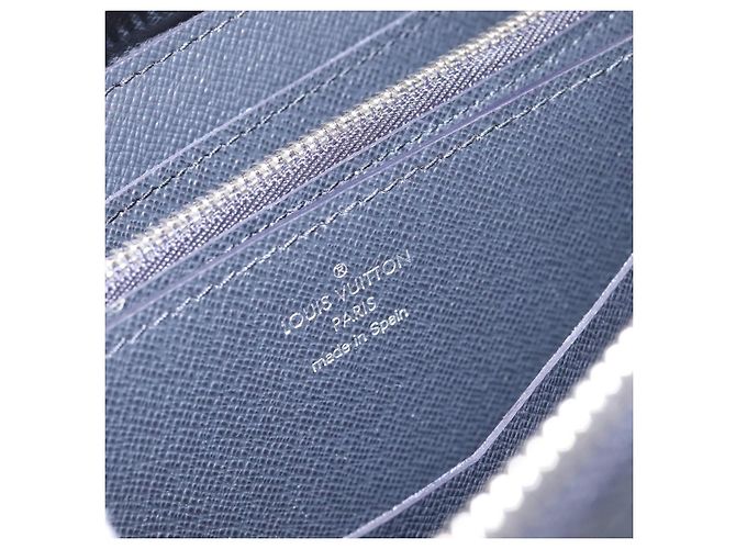 LOUIS VUITTON Monogram savanna Zippy XL Long Wallet Navy M66624 Auth yk20717SAM Blu navy - vista 24