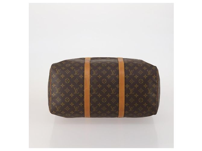 LOUIS VUITTON Monogram Sac Souple 45 Boston Bag M41624 LV Auth 198506A Monogramma - vista 5
