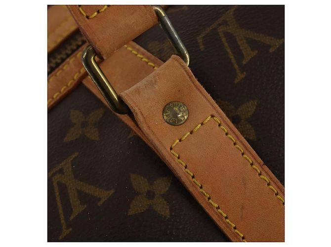 LOUIS VUITTON Monogram Sac Souple 45 Boston Bag M41624 LV Auth 198506A Monogramma - vista 9
