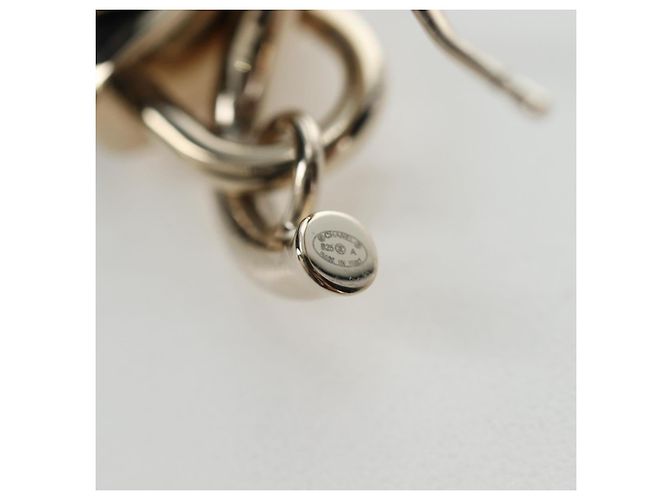 Orecchini CHANEL Push Lock Coco in metallo dorato CC Auth 198851M - vista 10