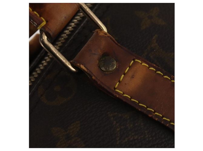 LOUIS VUITTON Monogram Keepall 45 Boston Bag M41428 LV Auth 196676 Monogramma - vista 15