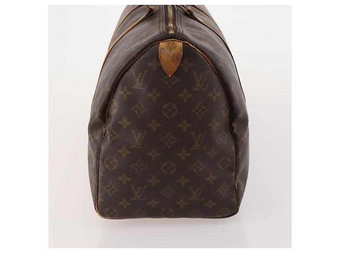 LOUIS VUITTON Monogram Keepall 45 Boston Bag M41428 LV Auth 196676 Monogramma - vista 4