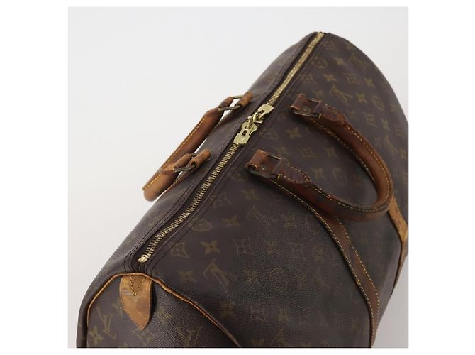 LOUIS VUITTON Monogram Keepall 45 Boston Bag M41428 LV Auth 196676 Monogramma - vista 6