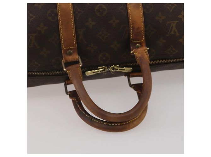 LOUIS VUITTON Monogram Keepall 45 Boston Bag M41428 LV Auth 196676 Monogramma - vista 7