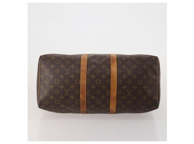 LOUIS VUITTON Monogram Keepall 45 Boston Bag M41428 LV Auth 196676 Monogramma - vista 9